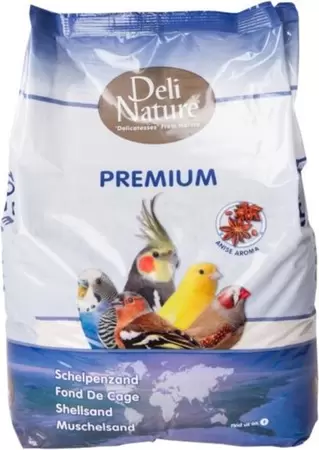 DELI NATURE Schelpenzand Premium Wit (5kg)