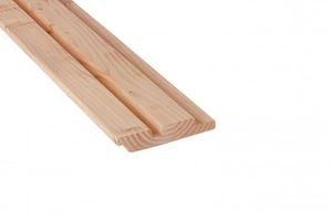 Douglas geschaafd rhombusprofiel 2,7 x 14,5 x 300 cm, onbehandeld