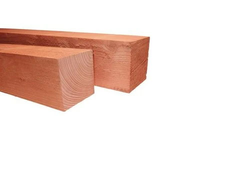 Douglas fijnbezaagde paal 10 x 10 x 250 cm, onbehandeld