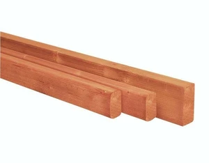 Douglas geschaafde regel 4,0 x 6,0 x 250 cm, onbehandeld