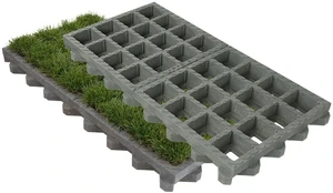 ECO Grates 40x80x6cm grijs - afbeelding 1