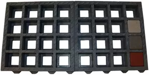 ECO Grates 40x80x6cm grijs - afbeelding 2