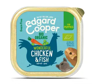 Edgard&Cooper hond puppy kuipje bio kip 100gr