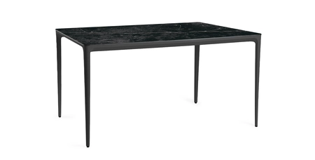 Elegante Dining Table Charcoal Trespa Marble