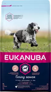 Eukanuba Senior Middelgrote rassen Verse kip (3kg)