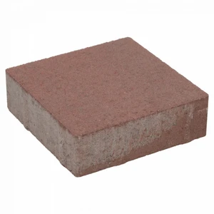 ExcluKera 20x20x6 cm KOMO rood-bruin met deklaag - afbeelding 1