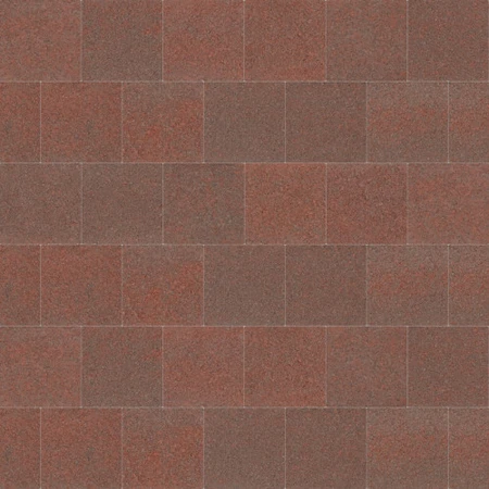 ExcluKera 20x20x6 cm KOMO rood-bruin met deklaag - afbeelding 2