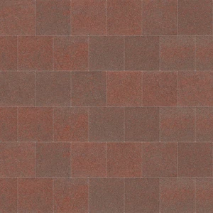 ExcluKera 20x20x6 cm KOMO rood-bruin met deklaag - afbeelding 2