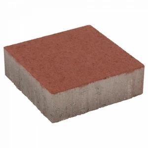 ExcluKera 20x20x6 cm KOMO rood met deklaag - afbeelding 1
