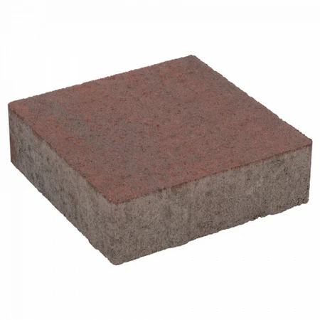ExcluKera 20x20x6 cm KOMO rood-zwart met deklaag - afbeelding 1