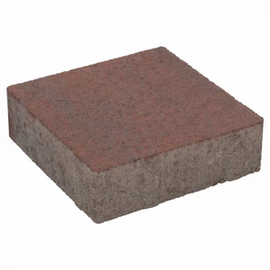 ExcluKera 20x20x6 cm KOMO rood-zwart met deklaag - afbeelding 1