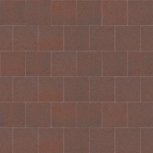 ExcluKera 20x20x6 cm KOMO rood-zwart met deklaag - afbeelding 2