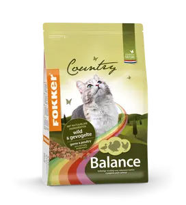 Fokker Country Balance Kat Wild en Gevogelte (2.5kg)