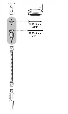 Gardena scharnierend kraanstuk - afbeelding 5