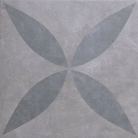 GeoCeramica® 60x60x4 Ambiente Greige Flower