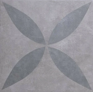 GeoCeramica® 60x60x4 Ambiente Greige Flower