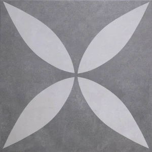 GeoCeramica® 60x60x4 Ambiente  Antra Flower