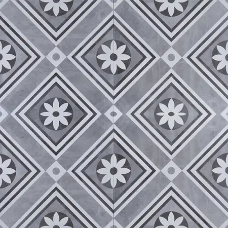 GeoCeramica® 60x60x4 Concreet Flower dec