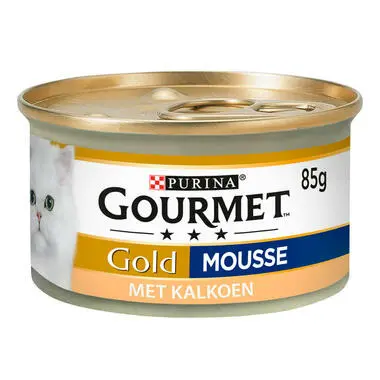 Gourmet Gold Mousse met Kalkoen 85 gr