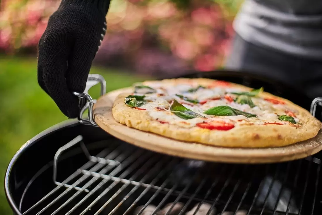 worst Kruik Confronteren Gourmetbbqsystem pizzasteen - GroenRijk de Wilskracht