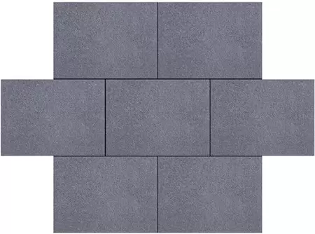 Granulati 20x30x6 grigio scuro donkergrijs