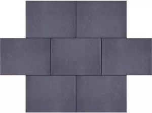 Granulati 20x30x6 nero basalto zwart