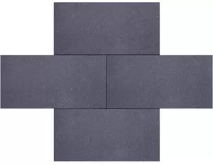 Granulati 30x60x6 nero basalto zwart
