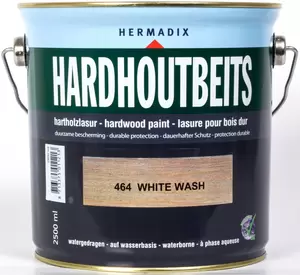 Hardhoutbeits 464 White Wash 2500ML