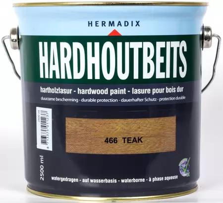 Hardhoutbeits 466 Teak 2500ML