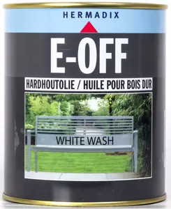 Hardhoutolie E-Off White wash 750ML