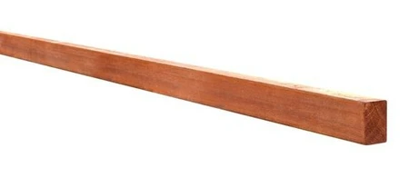 AV Hardhouten regel, 4-zijdig glad geschaafd 4,5 x 9 x 500 cm.