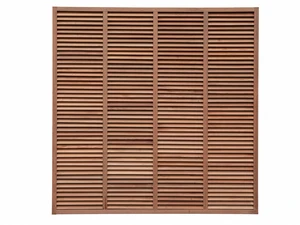 Hardhouten geschaafd tuinscherm Louvre, 180 x 180 cm.