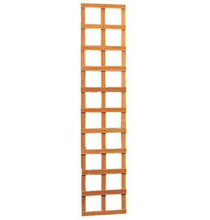 Hardhouten trellis rechthoek 40 x 180 cm
