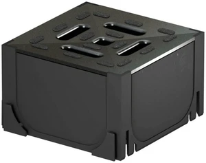 Hexaline hoekelement + kunststof sleufrooster