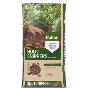 Pokon Houtsnippers Cacaobruin 45L - afbeelding 1