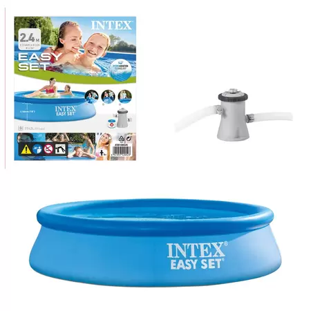 INTEX Intex easy set pool 244 + filterpomp H - afbeelding 1