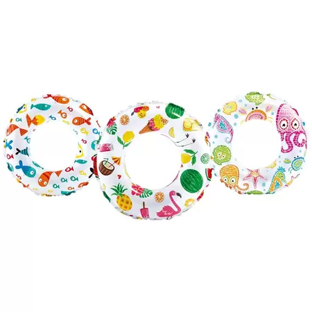 Intex Lively Zwemring 51cm 3as - afbeelding 1