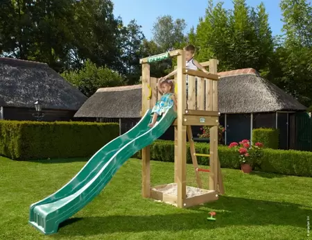 Jungle Gym Tower houten speeltoestel - OP=OP! - afbeelding 1
