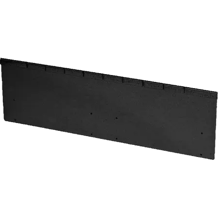 Zwarte kantopsluiting Flex 300x27,7x0,2cm