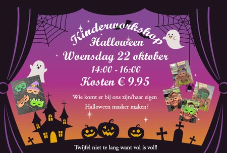 Kinderworkshop halloween - afbeelding 1
