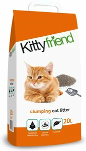 Kitty Friend Kattenbakvulling Clumping 20 L (per 2 voordeel)