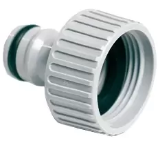 Kraannippel 3/4 met inwendige draad (pvc) op kaart"