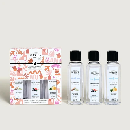 Lampe Berger huisparfum Triopack 3x 250ml Estival