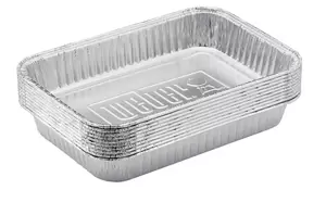 Lekbakjes aluminium klein 10st