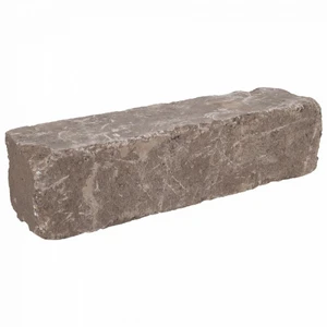 Linia Excellence getrommeld 12x12x60 cm Taupe