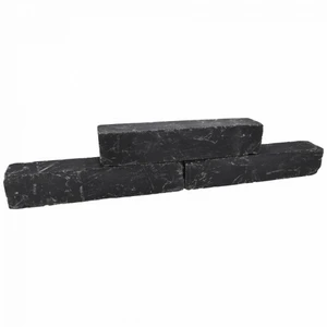 Linia Excellence palissade getrommeld Nero 12x60x12cm - afbeelding 2