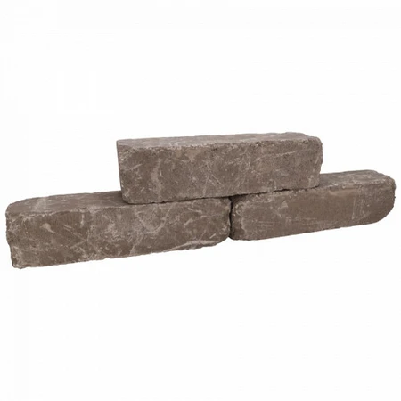 Linia Excellence palissade getrommeld Taupe 15x60x15 cm - afbeelding 2