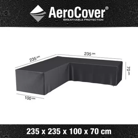 Lounge cover L 235x235x100xH70