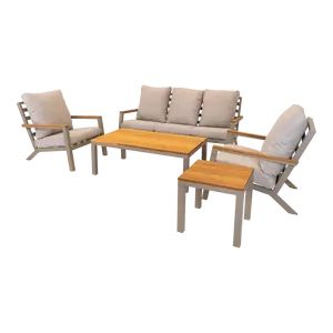 Loungeset donnan beige - afbeelding 3