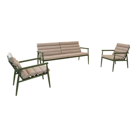 Loungeset harper olive - afbeelding 3